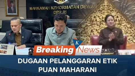 FULL Putusan MKD Soal Dugaan Pelanggaran Etik Ketua DPR Puan Maharani