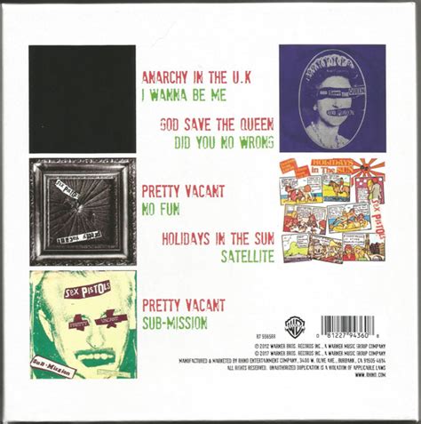 God Save The Sex Pistols Anarchy In The UK The U K U S 7 Singles VINYL BOX SET