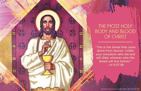 The Most Holy Body And Blood Of Christ Corpus Christi Sunday June