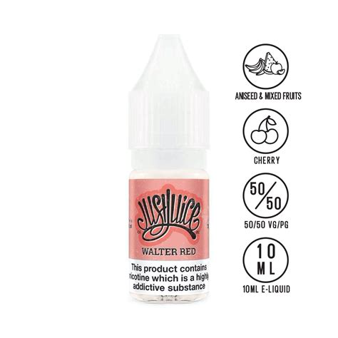 Just Juice Walter Red 10ml At The Ace Of Vapez The Ace Of Vapez