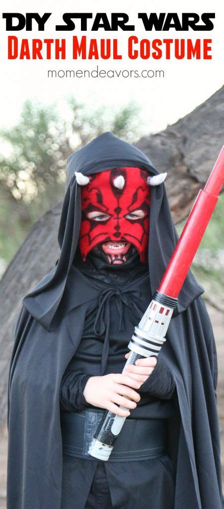 DIY Star Wars Darth Maul Costume - Mom Endeavors