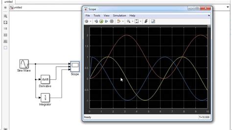 Simulink Basics Part Integration And Differentiation Youtube