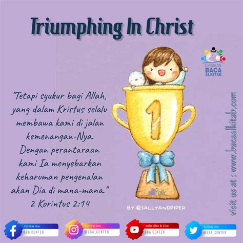 Triumphing In Christ Korintus Tb Gerakan Baca Alkitab