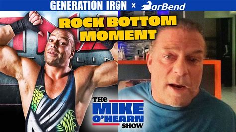 Pro Wrestler Rob Van Dam Reveals Intimate Details Of His Rock Bottom