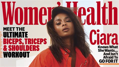 Ciara Covers Womens Health Dishes On Loving On Myself After Break