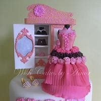 Fashionista Cake Decorated Cake By Amor CakesDecor