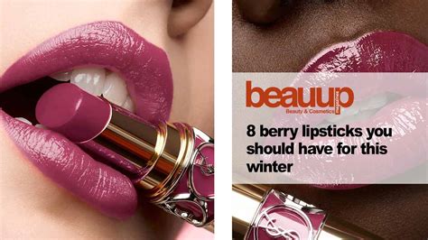 Berry Lipsticks You Should Have For This Winter Beauup