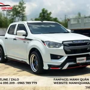 Độ Body Kit Isuzu D Max 2021 Mẫu Vazooma X Thái Lan