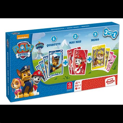 ASS Altenburger Paw Patrol Spielebox In Orange BabyOne