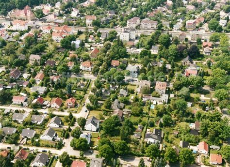 Berlin Mahlsdorf Aus Der Vogelperspektive Wohngebiet Berlin Mahlsdorf