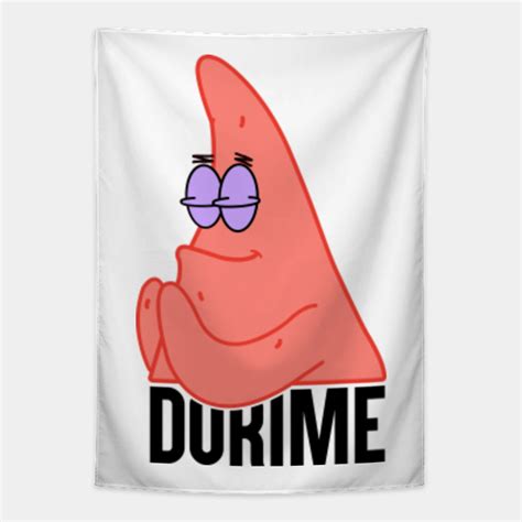 Patrick Star Praying Dorime Ameno Meme Tapestry Teepublic