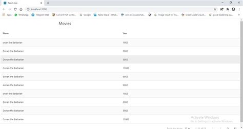 Javascript How To Apply Individual Column Search Bar In Datatables Using Reactjs For The Below