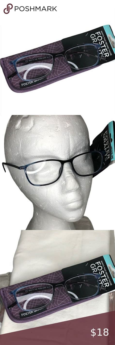 Foster Grant Reading Glasses +2.75 Blue Readers | Foster grant reading ...