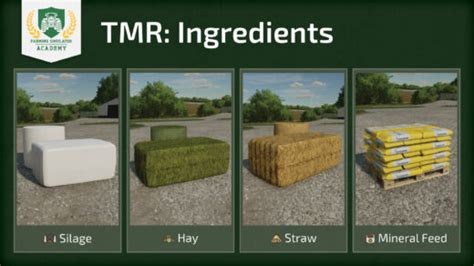 Farming Simulator How To Prodcue Tmr Total Mixed Ration Fs Mod