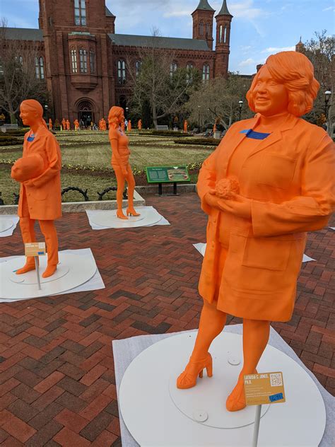 The Smithsonian Is Displaying 3d Printed Statues Of 120 Women In Stem For Women S History Month