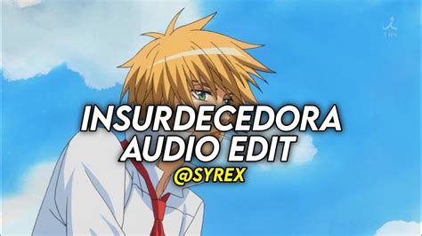 Mtg Insurdecedora Edit Audio Youtube