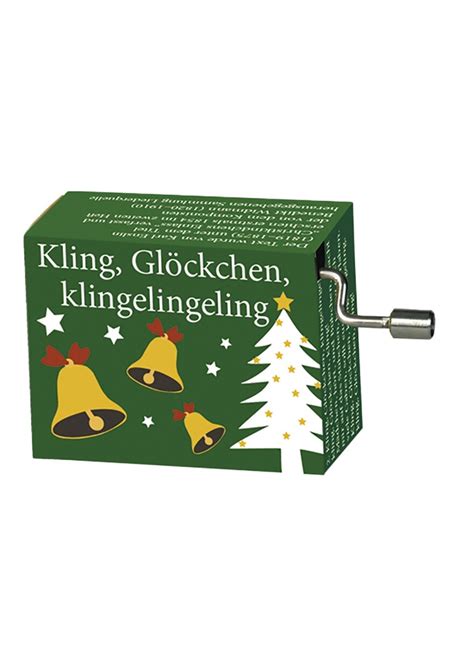 Kurbelwerk Spieluhr Kling Gl Ckchen Klingelingeling Advent