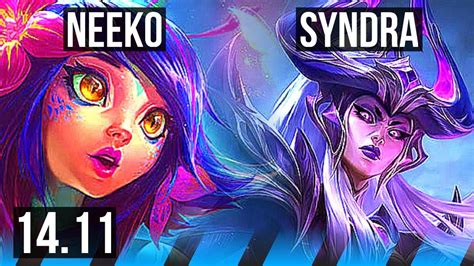 Neeko Vs Syndra Mid 68 Winrate 417 Euw Grandmaster 1411