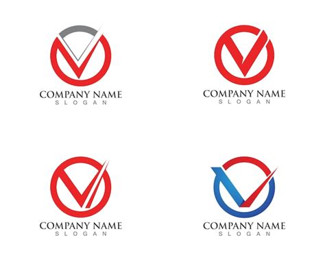 Premium Vector V Letters Business Logos And Symbols Template