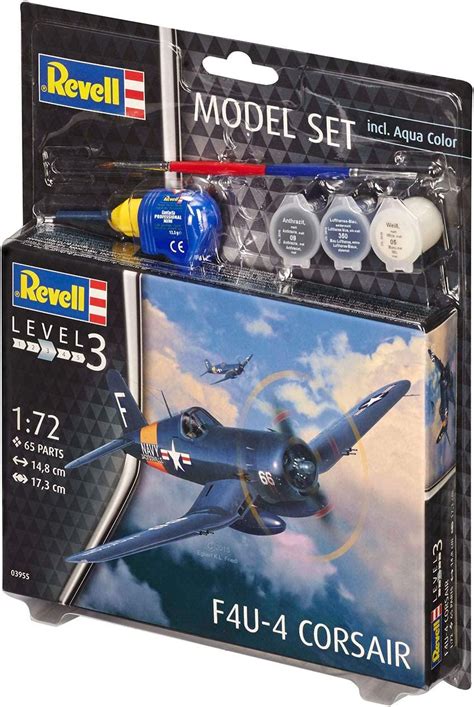 F4u 4 Corsair Model Set 172 63955 Revell Modelarniapl