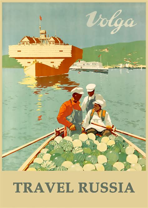 Russia Travel Poster Free Stock Photo - Public Domain Pictures