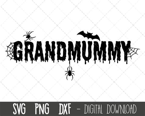 Grandmummy Svg Halloween Svg Halloween Shirt Mummy T Shirt