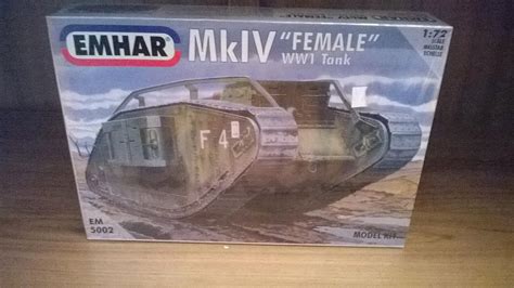 172 Mkiv Female Wwi British Tank Toys And Games