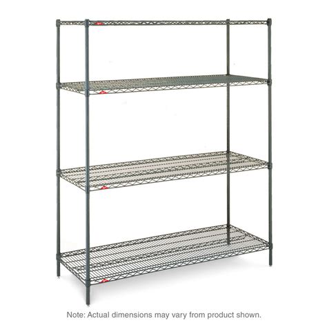 Metro N416k3 Super Erecta 4 Shelf Industrial Wire Shelving Starter Unit