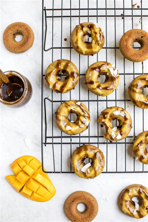 Toasted Coconut Baked Donuts Vegan Gluten Free From My Bowl