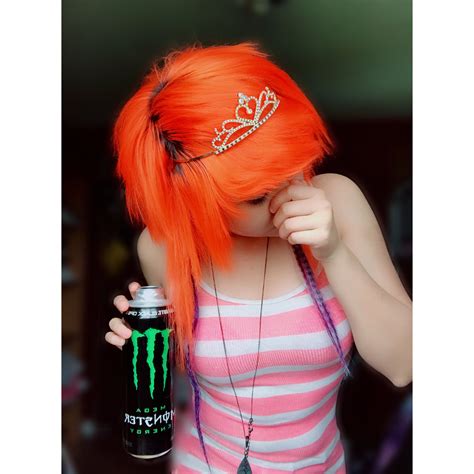 Orange Hair Scene Girl