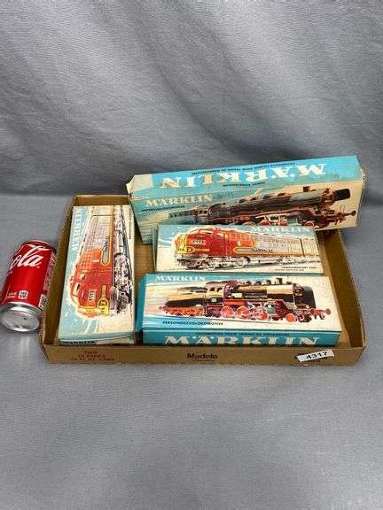 4 Marklin Trains W Boxes Dixons Auction At Crumpton