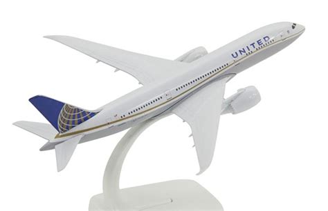 Diecast Boeing B787 Airliner Model White United Airlines [VB4A515]