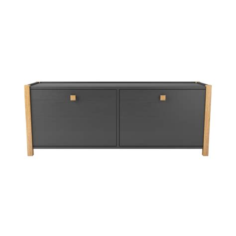 Rowico Betti Bench Doors Black Different Seats