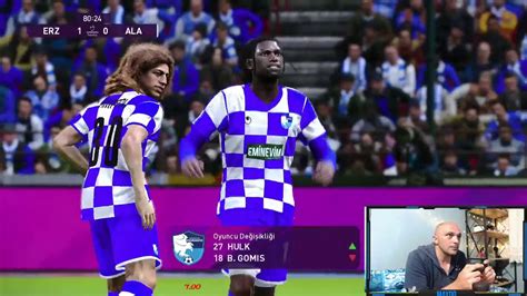 Pes Erzurumspor Ana L G Canli Yayin Youtube