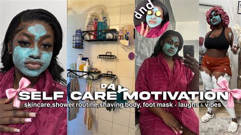 Relaxing Self Care Day Realistic Pamper Routine Hygiene Oral