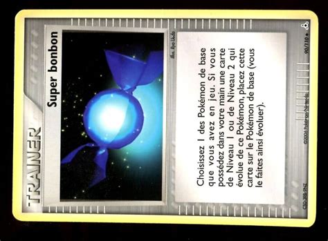 Super bonbon 90 110 EX Fantômes Holon carte Pokemon