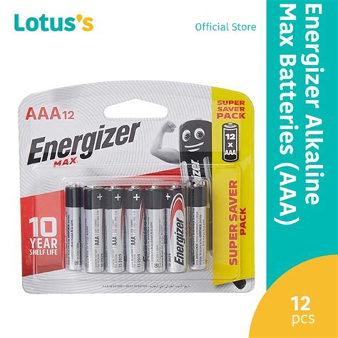 Super Saver Pack Energizer Max Alkaline Batteries Aaa 8 Pcs 4 Pcs Lazada