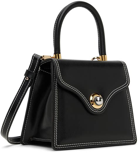 Ratio Et Motus Black Leather Lady 15 Bag Ratio Et Motus