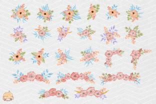 Floral Wreaths Floral Frames Graphic By Creationsbyapuruh Creative