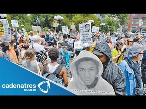 Estallan protestas en Estados Unidos por absolución de George Zimmerman