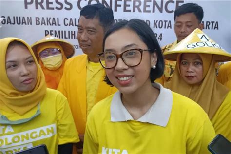 Putri Politisi Senior Golkar Sekar Akbar Tanjung Maju Calon Walikota