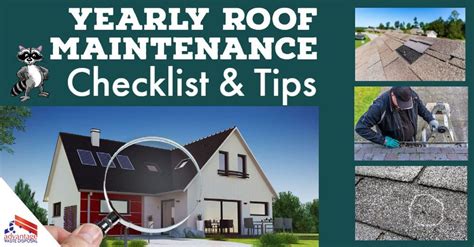 Yearly Roof Maintenance Checklist And Tips Annually Millions Of