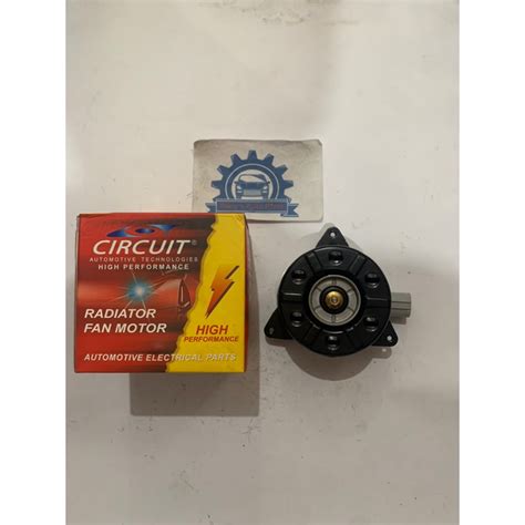 Circuit Radiator Fan Motor For Toyota Vios Nd Gen Batman