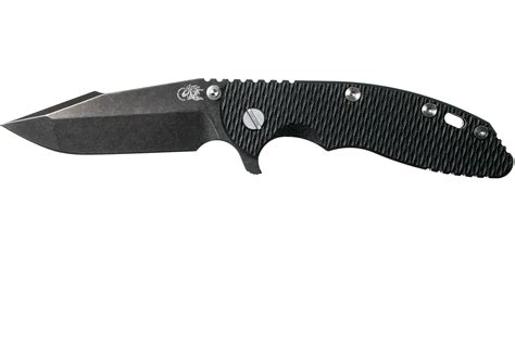 Rick Hinderer XM 18 3 5 Harpoon Spanto Blackwashed S35VN Black G10