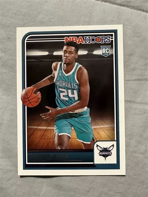 Brandon Miller Panini Nba Hoops Rookie Charlotte Hornets