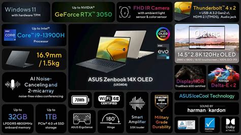 ASUS announces the latest Zenbook 14X OLED (UX3404) will be arriving in ...