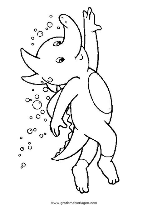 Tabaluga Coloring Page Sketch Coloring Page