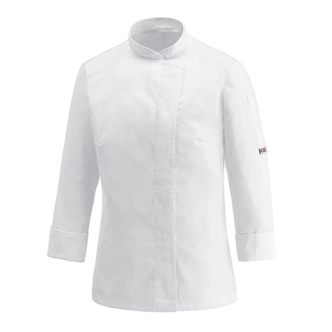 Chaqueta Cocinera De Microfibra Blanca Cheap Egochef