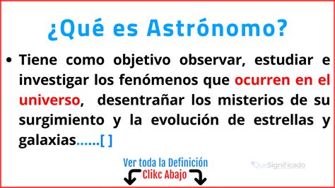 Qué es Astrónomo