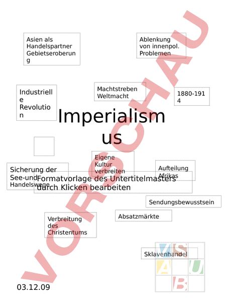 Arbeitsblatt Imperialismus Geschichte Neuzeit